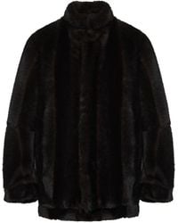 MM6 by Maison Margiela - Faux Fur & Shearling Jackets - Lyst