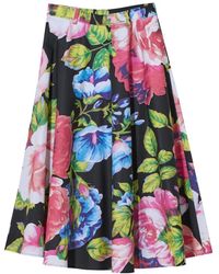 Moschino - Rokken ,Veelkleurig ,Katoen Roses Gonna - Lyst