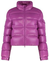 Moncler - Jassen ,Roze ,Polyester Petra Short Down Jacket - Lyst