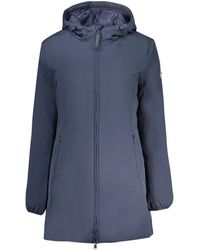 North Sails - Jassen ,Blauw ,Polyester Krystyna Long Jacket - Lyst