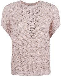 Eleventy - Round-Neck Knitwear - Lyst