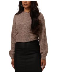 Object - Flora Re L/S Strickpullover - Lyst