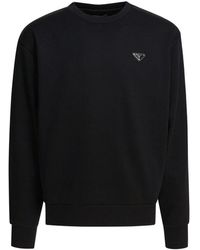 Prada - Technische Katoenen Sweater - Lyst