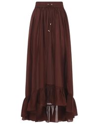 Zimmermann - Rokken ,Bruin ,Aster Lange Rok - Lyst