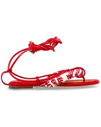 DSquared² - Rebel Hibiscus Sandalen - Lyst