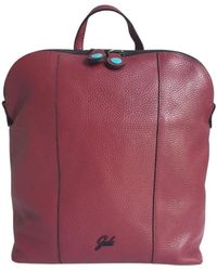 Gabs - Schwarzer Leder-Rucksack Im Icon-Stil - Lyst