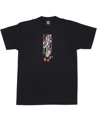 Huf - Tops ,Zwart ,Katoen Avengers Zwarte Tee Korte Mouw T-Shirt - Lyst