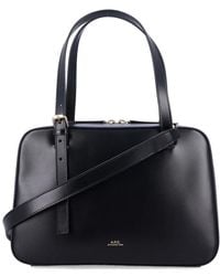 A.P.C. - Leren Virginie Box Tas - Lyst