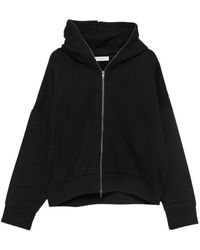 Entire studios - Hoodies & Sweatvesten ,Zwart ,Katoen Hoodie - Lyst