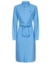 Polo Ralph Lauren - Shirt Dresses - Lyst