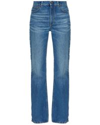 Chloé - Jeans ,Blauw ,Katoen Flared Jeans - Lyst