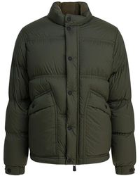 Moncler - Jassen ,Groen ,Leer Sernur Jacket - Lyst
