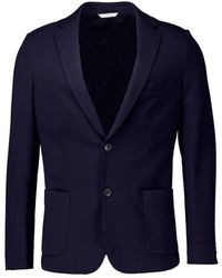 Gentiluomo - Jassen ,Blauw ,Donkerblauw G1102-935 Blazer - Lyst