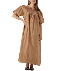 RUBY TUESDAY - Kleedjes ,Bruine Maxi Jurk Ibae - Lyst