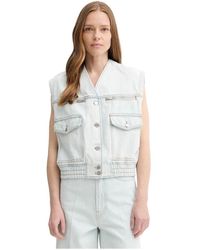 Bally - Denim Vest - Lyst