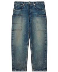 KENZO - Straight Cargo Jeans - Lyst