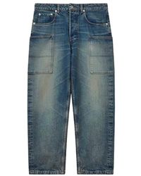 KENZO - Straight Cargo Jeans - Lyst