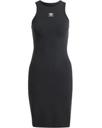 adidas - Abito a costine aderente - Lyst