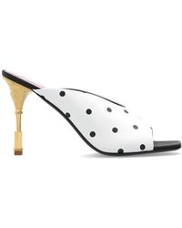 Balmain - Shoes > heels > heeled mules - Lyst