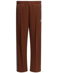 Needles - Broeken ,Rood ,Polyester Poly Smooth Track Pants - Lyst
