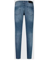 Pure Path - Skinnyfit denim blaue jeans - Lyst
