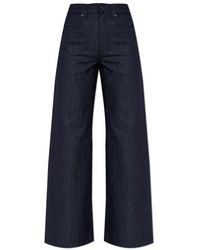 Lacoste - Jeans ,Blauw ,Denim Runway Straight Leg Denim Jeans - Lyst
