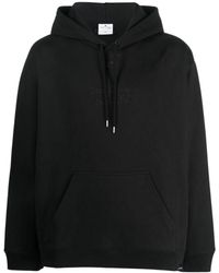 Courreges - Er Baumwollpullover mit gesticktem Logo - Lyst