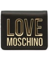 Donna Accessori da Portafogli e portatessere da Borsellino con logo di Love Moschino 