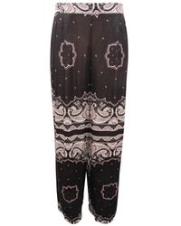 Twinset - Hose Mit Elastischem Bund Und Seitlichem Reißverschluss - Lyst