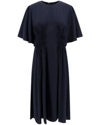Chloé - Vestito midi - Lyst