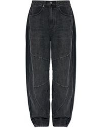 adidas Originals - Denim Barrel Pants - Lyst