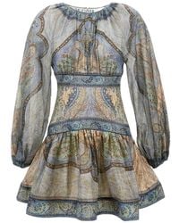 Zimmermann - Short Dresses - Lyst