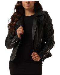 Ibana - Damen Lederjacke Bear Blaze - Lyst