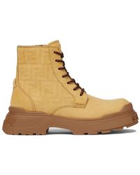 Fendi - Lace-Up Boots - Lyst