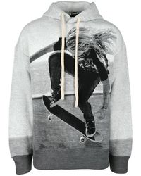 Palm Angels - Hoodies & Sweatvesten ,Veelkleurig ,Wol Maglia - Lyst