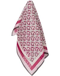 Guess - Silk Scarves - Lyst