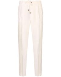 Peserico - Slim-Fit Trousers - Lyst
