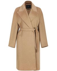 Max Mara - Jassen ,Bruin ,Valle Coat - Lyst