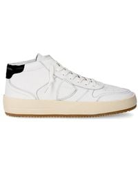 Philippe Model - Schoenen ,Wit ,Katoen Sneakers Nice Tennis - Lyst