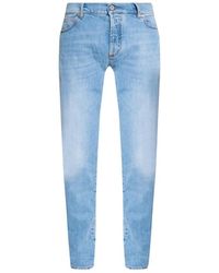 Balmain - Jeans slim fit - Lyst