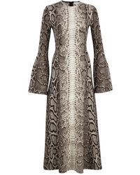 Gabriela Hearst - Kleedjes ,Veelkleurig ,Kasjmier Aalia Knit Maxi Jurk - Lyst