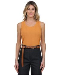 Weekend by Maxmara - Sleeveless tops - Lyst