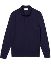 Lacoste - Stretch piqué polo smart paris - Lyst