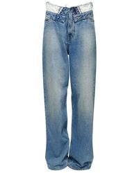 MM6 by Maison Margiela - Loose-Fit Jeans - Lyst