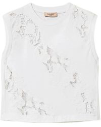 Twinset - Sleeveless Top - Lyst