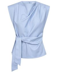 co'couture - Tops ,Blauw ,Mouwloze Tops - Lyst