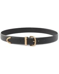 Pinko - Buckled Leather Belt - Lyst