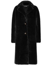 Philipp Plein - Jassen ,Zwart ,Polyester Coat Long - Lyst