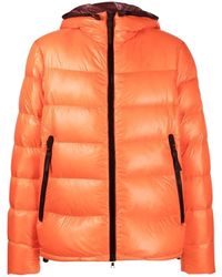 Peuterey - Jassen ,Oranje ,Duck Feather Padded Jacket - Lyst