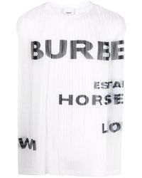 Burberry - Sleeveless Tops - Lyst